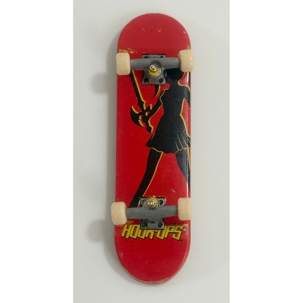 Vintage Hook-Ups Demon Killer Nabiki Tech Deck Skateboard Finger Board RED